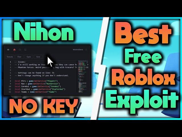 Nihon *Level 8* Free Roblox Executor 2022! ( Keyless Roblox Hack )