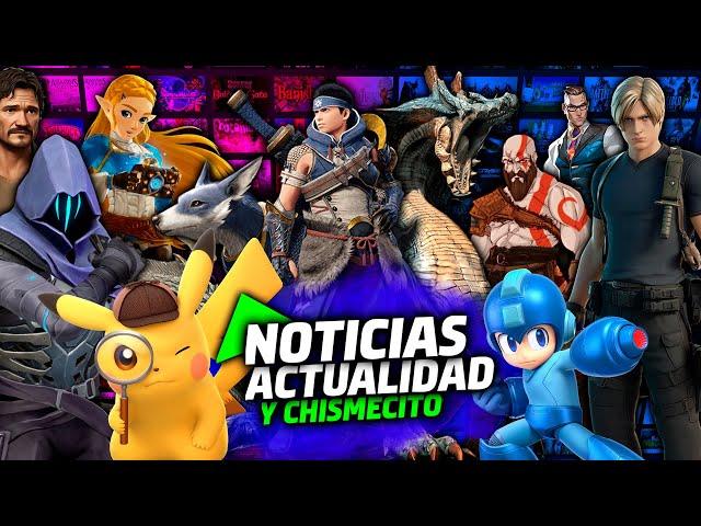 NOTICIOSO!  Nuevo juego de SANTA MONICA  Monster Hunter Wild  Zelda  Pelis de Capcom