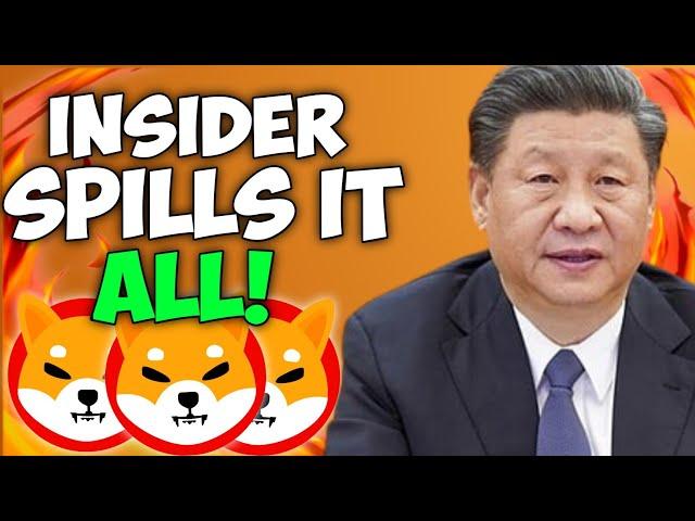 LEAKED! CHINA SAID THIS ABOUT SHIB TOKEN! - Shiba Inu Coin!!