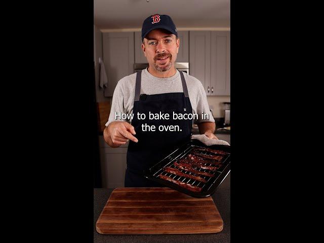 How to Bake Bacon - Game Changer! #shorts #bacon