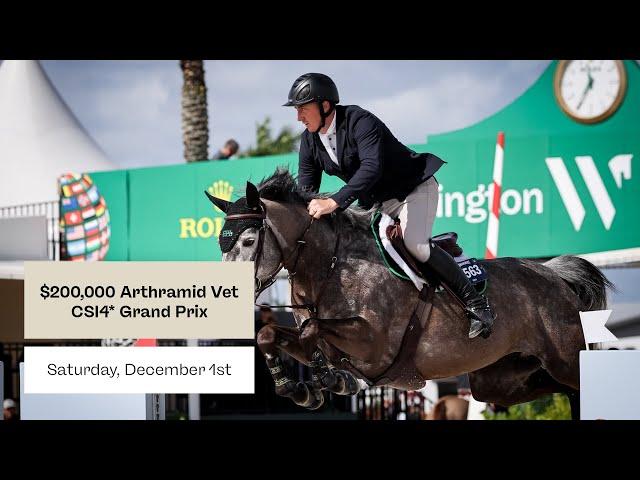 $200,000 ArthramidVet CSI4* Grand Prix