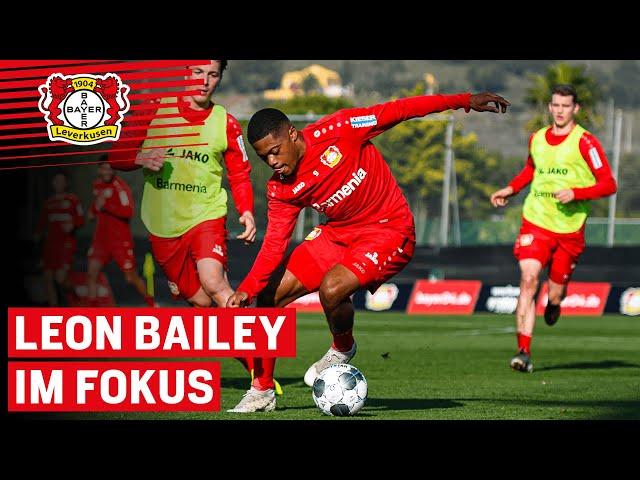 Ein Tag mit Leon Bailey | Zwischen FK-Training und Medienterminen | Bayer 04 Leverkusen