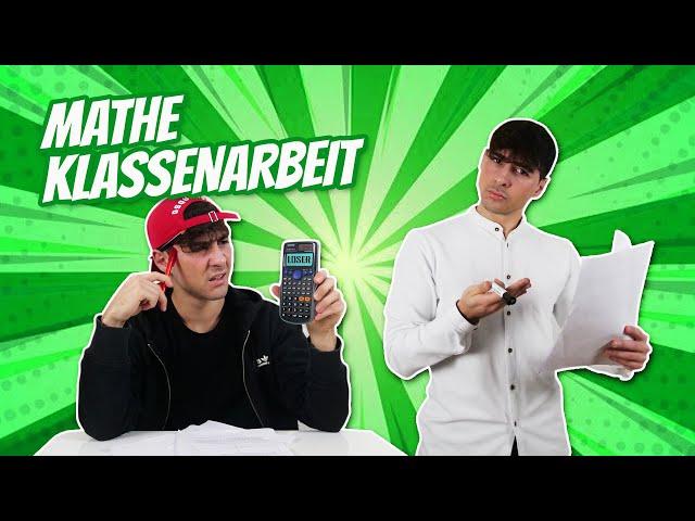 MATHE KLASSENARBEIT (KLAUSUR) - ICH HASSE ES!! | Alpay Santi