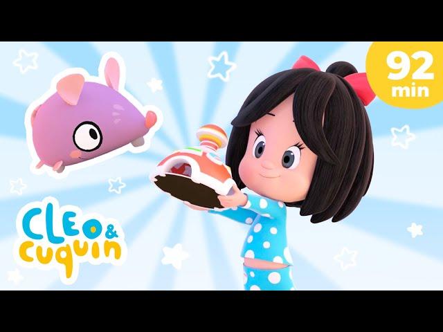 Underneath a button  and more Nursery Rhymes by Cleo and Cuquin | Children Songs