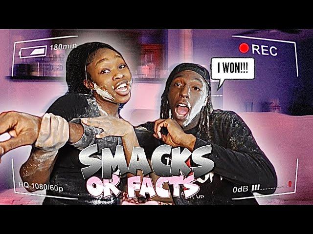 THE ULTIMATE BATTLE | SMACKS OR FACTS CHALLENGE*SHE CHEATED*