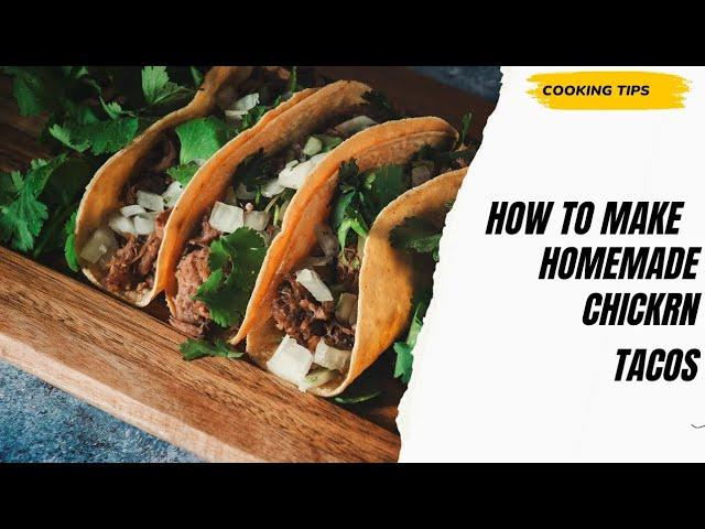 How To Make Best Chicken Tacos on the Planet | GastronomyGuru Network | #feeds