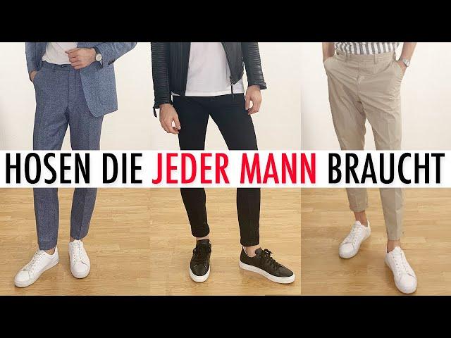 5 Hosen die JEDER MANN haben muss ● STYLING TIPPS MÄNNER