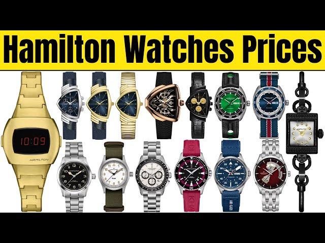 Hamilton Watches Price in Switzerland | JazzMaster, Khaki Field, Khaki Navy, Ventura, American