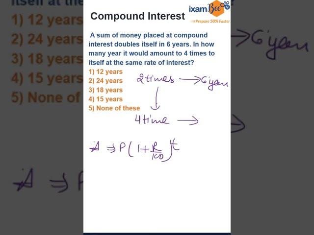 Interesting one ?? || Quants Questions for Govt exams preparation || Subscribe for more! #ixambee