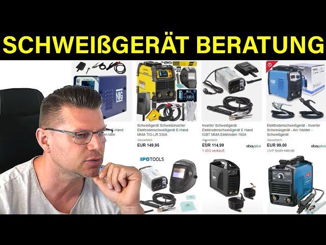 Schweißgeräte Beratung - Ebay, Amazon und Co. | Günstig oder gebraucht?