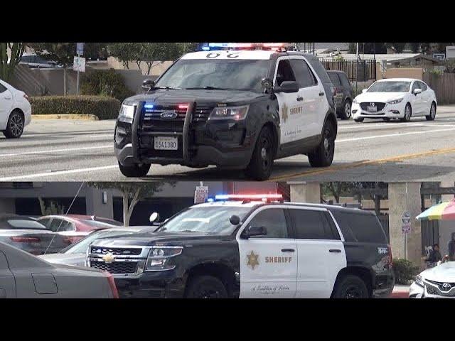 2x LASD Units Responding to a Backup Request