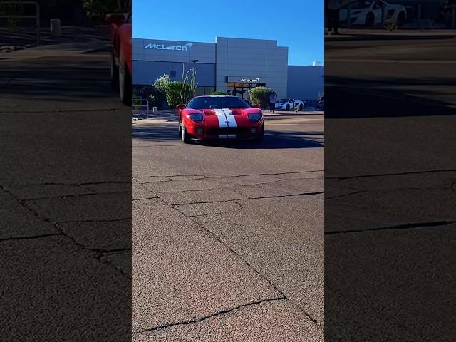 Was Recording this 2005 Ford Gt Until The Porsche 911 GT3 Touring Popped up 