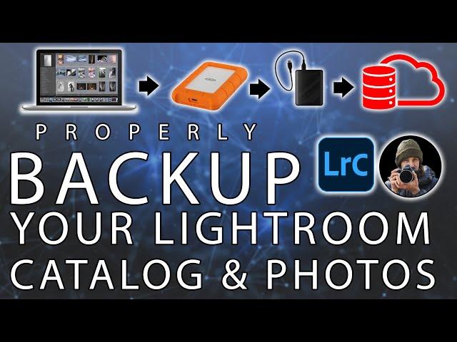 How To Properly Backup Your Lightroom Catalog And Photos