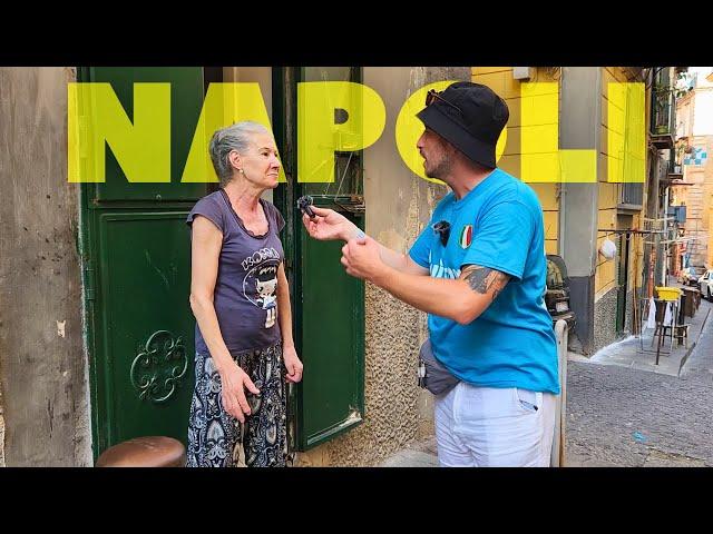 LA LINGUA NAPOLETANA tra la gente a Napoli