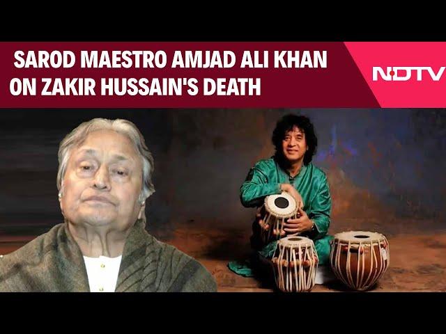 Zakir Hussain Dies | "Feels Like A Family Member Has Died": Sarod Maestro Amjad Ali Khan