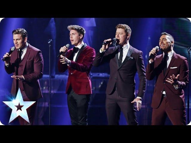 Jack Pack sing Feeling Good | Britain's Got Talent 2014 Final