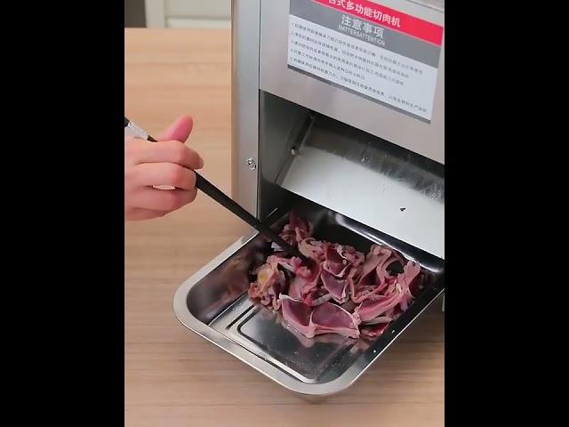 영업용 전동 고기 육절기 민찌기 절단기 슬라이서 자동 야채 채써는 파절기