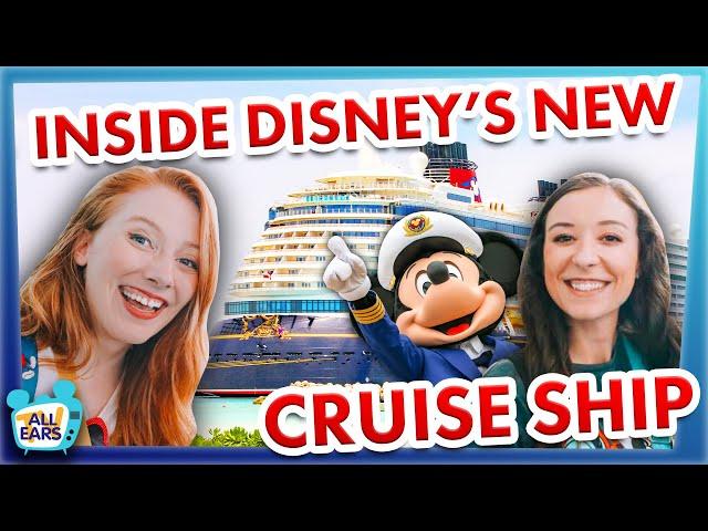 INSIDE Disney's NEW Cruise Ship -- Disney Wish