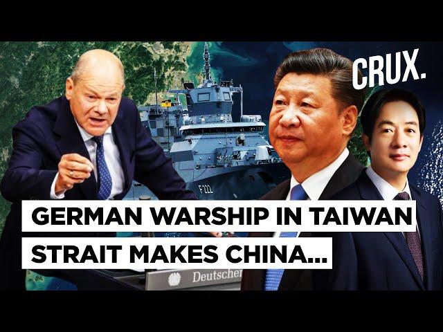 China Blasts Germany's "Wrong Signals" As Warship Passes Through Taiwan Strait After 22 Years