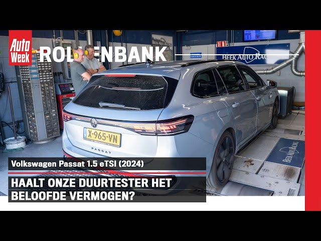 Volkswagen Passat Variant (2024) - Op de rollenbank