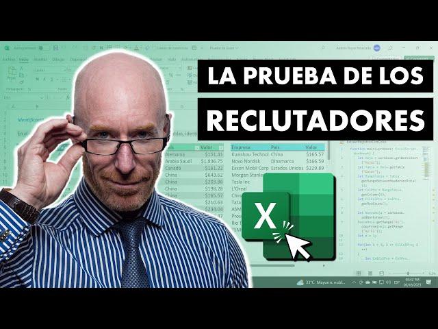 La Prueba de Excel que te Saldrá en una Entrevista de Trabajo