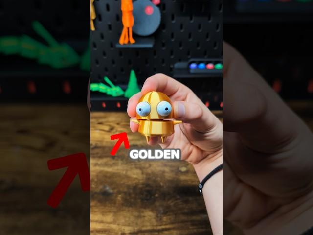 3D Printed Tiny GOLDEN R.E.P.O. Robot #repo #3dprinting