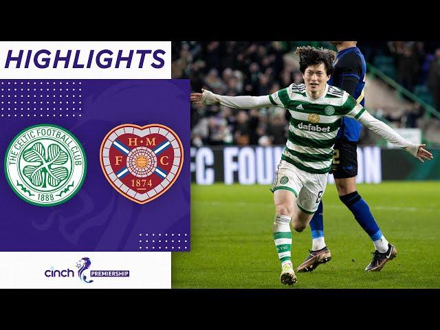 Celtic 3-1 Hearts | Kyogo Furuhashi Scores and Assists in Home Victory | cinch Premiership