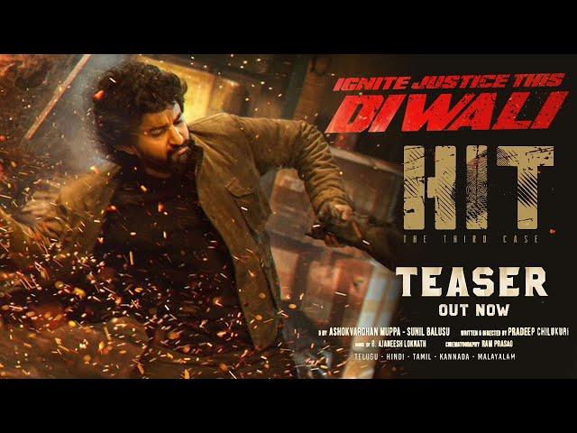 #HIT 3 Erostic Diwali Teaser | Nani, Srinidhi Shetty | Sailesh Kolanu | Mickey J Meyer