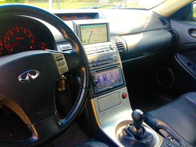 DIY G35: JDM Dash Kit With Factory Navi (Setup and Install) HD