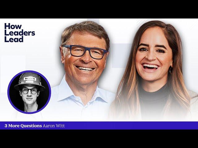 Recruiting Talent,  Leadership To Emulate & Vulnerability At Work | 3 More Questions