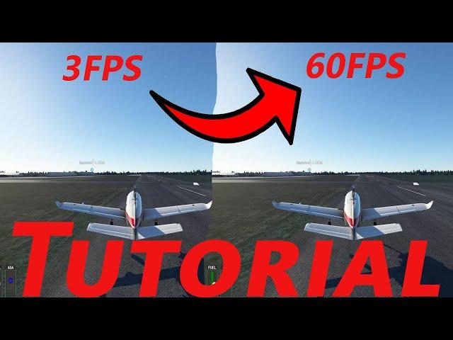 How to FIX low FPS/Performance issues in Microsoft Flight Simulator 2022 | Tutorial |