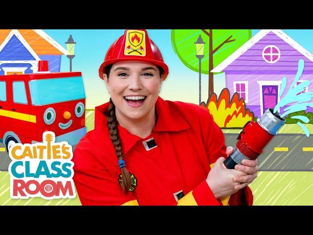 Here Comes The Fire Truck | Songs from Caitie's Classroom