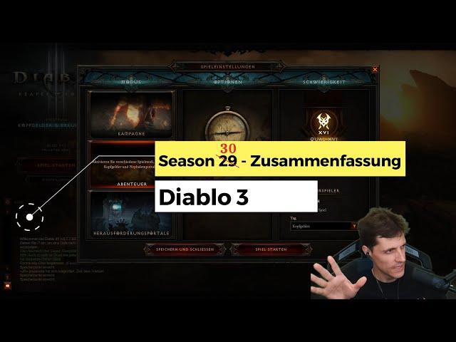 Season 30: Alle Infos zum Start (Patch 2.7.7, Diablo 3)