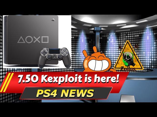 PS4 News - 7.50 Kexploit is here! Waiting on Mira - Hen & host menus to update! 7.55 in a few days??