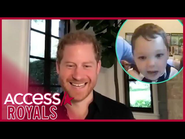 Prince Harry Shares Rare Updates About Archie & Lilibet With Charity Winner