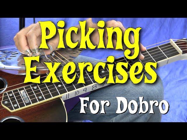 Picking Exercises for Dobro - Open G tuning