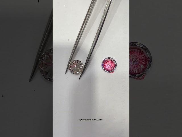 Determine if a Diamond is REAL or FAKE using the Dot Test!