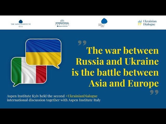 The war between Russia and Ukraine is the battle between Asia and Europe | Ukrainian Dialogue Ep.2