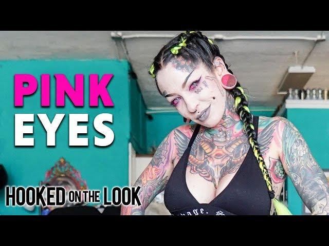 Modified Mom Tattoos Eyeballs Pink | HOOKED ON THE LOOK