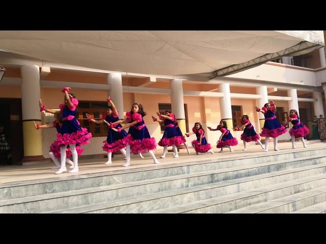 Cheap Thrills dance by the girls of class 2