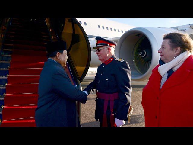 Presiden Prabowo Tiba di London, Inggris, 20 November 2024