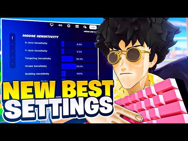 *NEW* BEST PC Keyboard & Mouse Settings, Sensitivity + Keybinds In Fortnite!