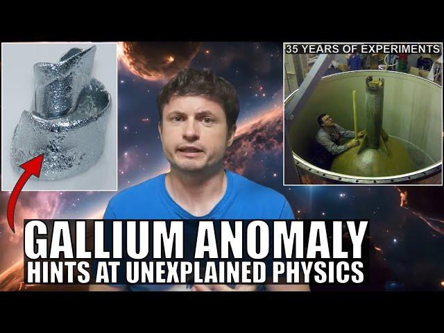 Gallium Anomaly Hints at New Physics After 35 Years of Experiments