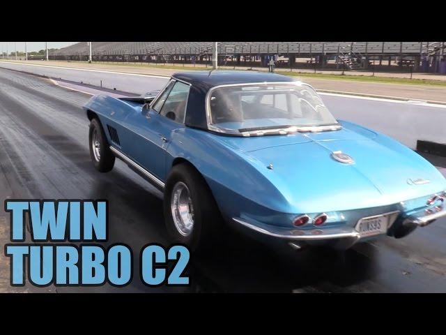 This Twin Turbo C2 Corvette is a Blast to Watch Run!