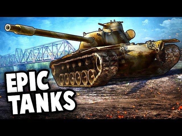 BEST TANKS of WW2!  Totally Accurate TANKS (World of Tanks Multiplayer Gameplay)