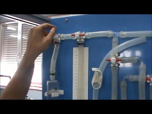Колонна абсорбции газа, управляемая с ПК.  Computer Controlled Gas Absorption Column