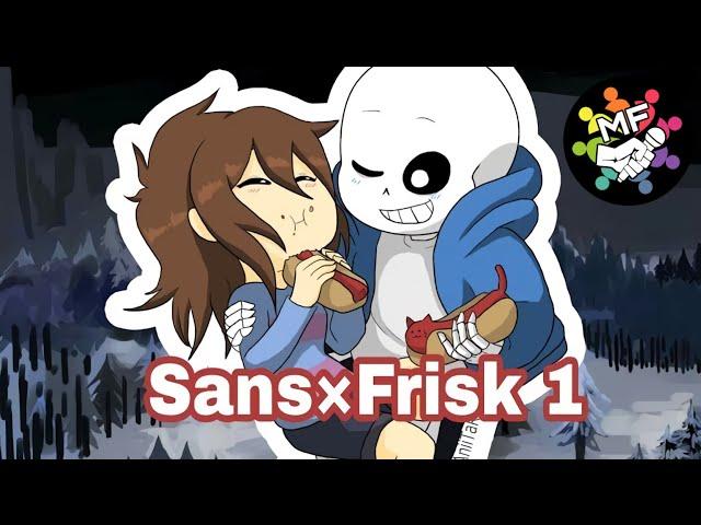 Sans×Frisk 1/3 (Cómic FanDub Español)