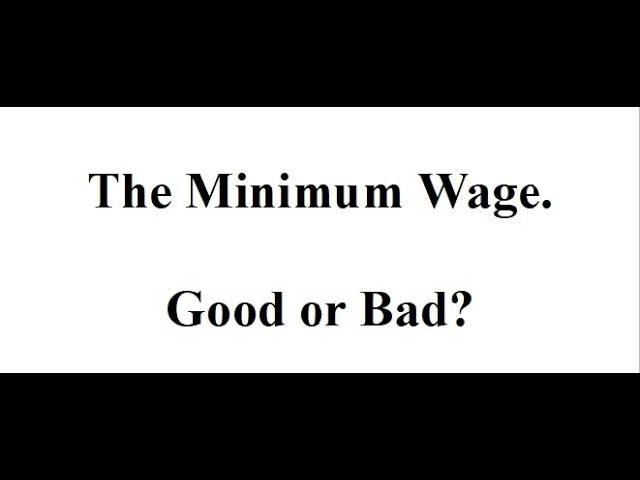 The Solution Zone Episode 1 - The Minimum Wage