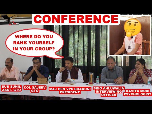 SSB Conference Live Demo - Maj Gen Bhakuni, Brig Ahluwalia, Col Sajeev & Ms Kavita Modi