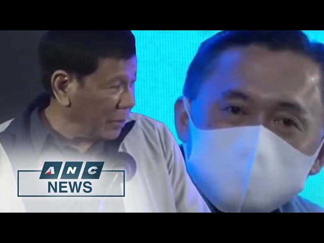 Duterte to Bong Go: Will you run for president or not? | ANC